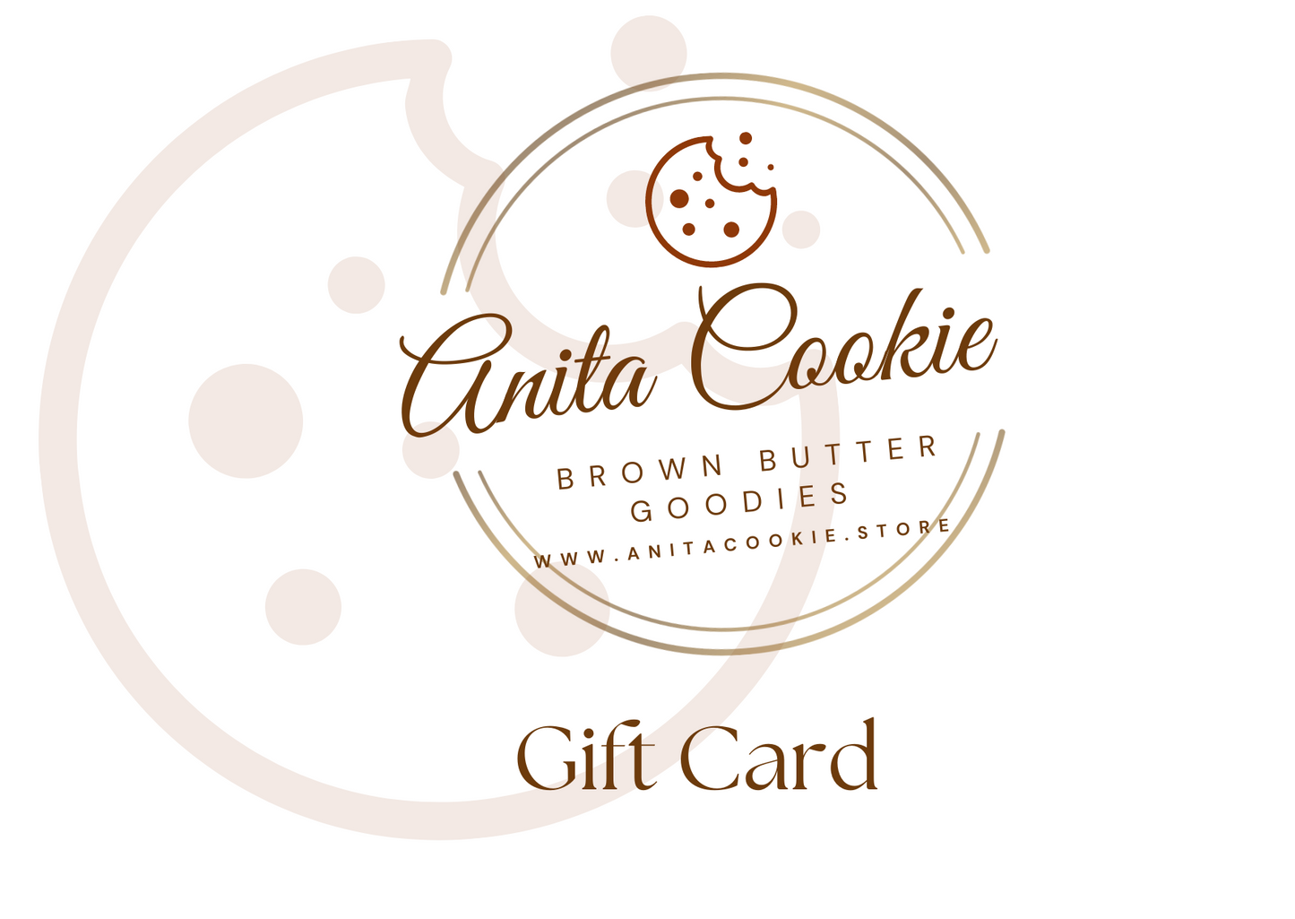Anita Cookie Gift Card!
